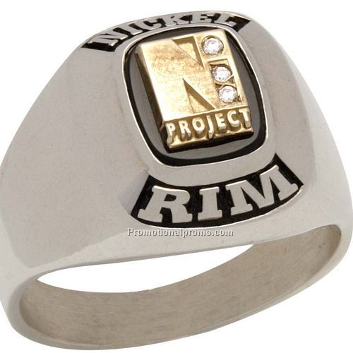 School Unisex Ring with or without Shank Design jewelry