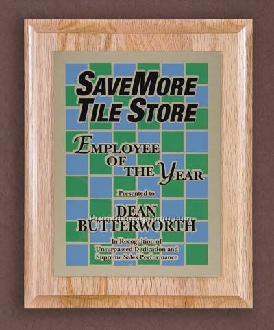 Screened Aluminum Plaques