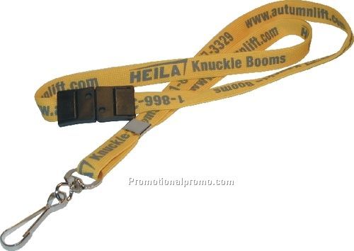 Screenprinted Lanyard 2 Sides - 1/2
