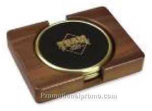 Set of 2 PB with Walnut Stand