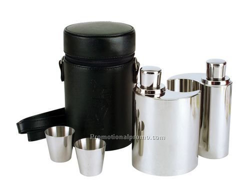 Set of two interlocking Flasks