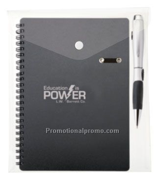 Silver Blossom Pen/Light in Envelope