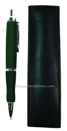 Slim Single Pen -case / Lambskin Napa / Black