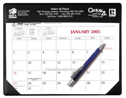 Small Desk Pad Calendar - Milano