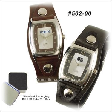 SoHo - Wide brown & black leather