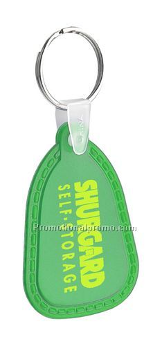 Soft Teardrop Key Tag