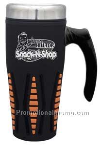 Steel City Victory Travel Mug - 16 oz. Black