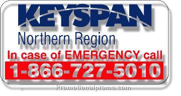 Stock Clear Matte Polypro Roll Labels - Rectangle