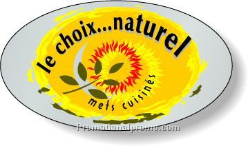 Stock Shape Dull Silver Foil Paper Roll Labels - Oval