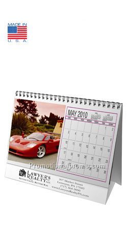 Super Cars Desktop Flip Calendar