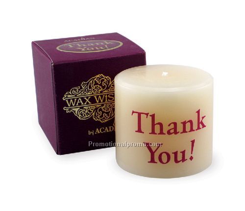 Thank You Candle