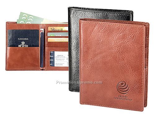 The Journey - Leather passport case