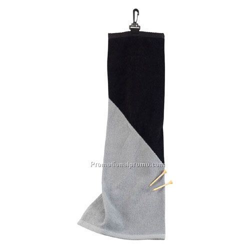 The Turnberry 2 Tone Golf Towel