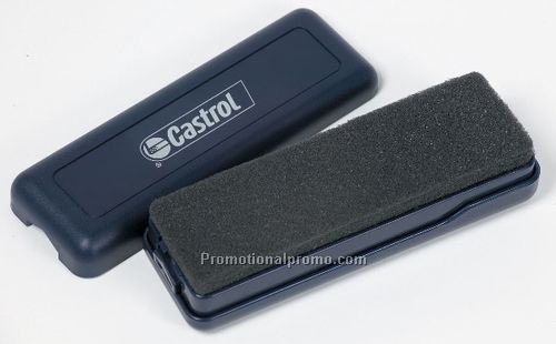 Travel Shoe Buffer - Navy Blue