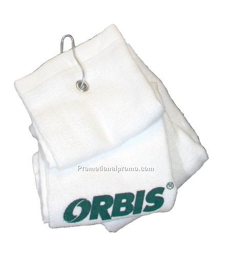 Tri-Fold Golf Towel