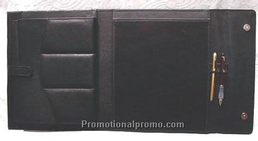 Tri-Folder Writing Case / Accordian Section LH side / Stonewash Cowhide