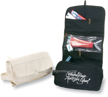 Trifold Toiletry Bag - black