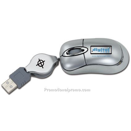 USB Optical Mini Mouse 38432Chrome