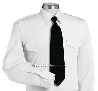 Van Heusen Aviator Full Uniform Shirt Men's Short Sleeve