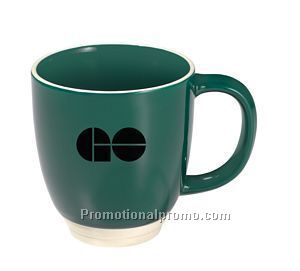 Victorian - 13 oz. Green Ceramic Mug