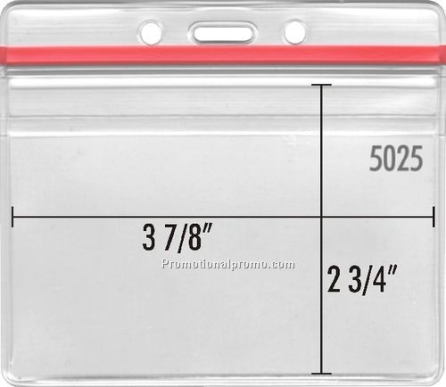 Vinyl ID badge holder pouch all seasons 