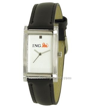 Weekender - Gent's watch with leather strap