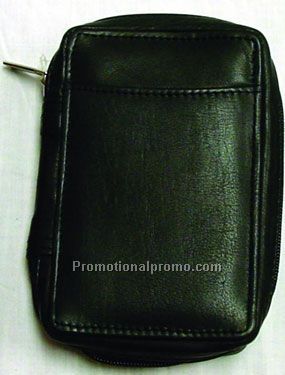 Zippered 4-PenCase / ToDoPages / Stonewash Cowhide