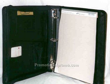 Zippered Portfolio  / 3-Ring 8.5x11