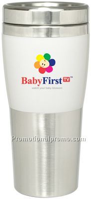 fusion tumbler - 14 oz - white