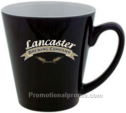 mini latte - 13 oz - black