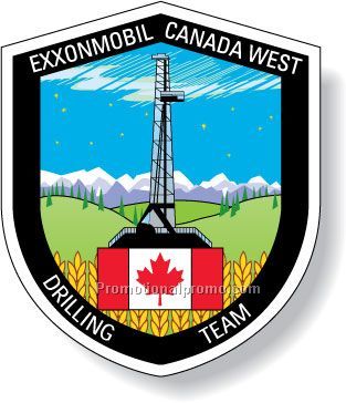 .004 Custom Shape White Matte Destructible Vinyl Decals for outdoor use