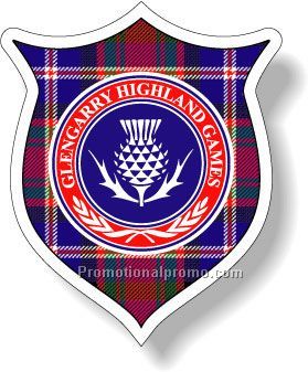 .004 Custom Shape White Matte Vinyl Decals / with super adhesive