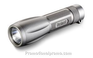 1 watt LED Flashlight - Gun Metal Grey - Clam Shell