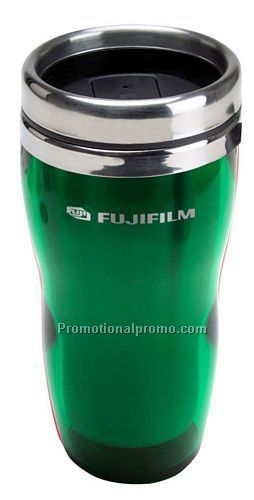 16oz Insulated Tumbler SS/Interior w/lid Green
