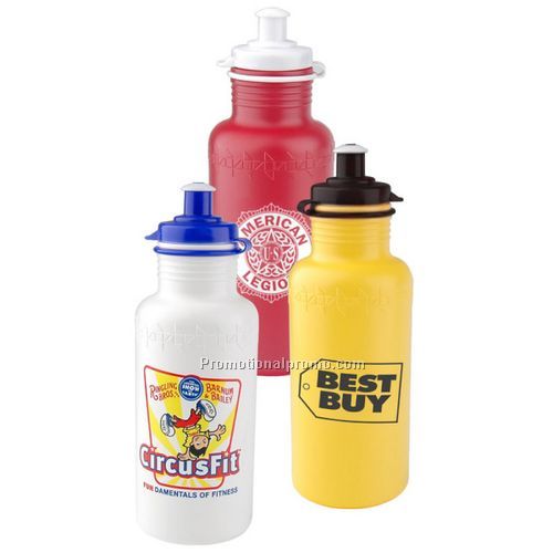 18 oz. Fitness Bottle - Push/Pull Lid