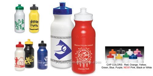 21 OZ SUPER VALUE BIKE BOTTLE WITH PUSH-PULL CAP ONLY