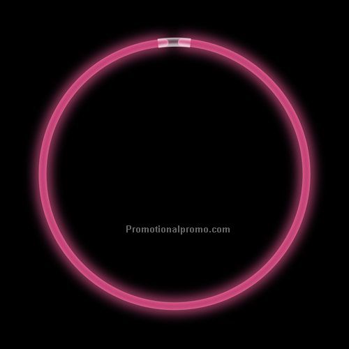 22" Glow Necklace - Pink