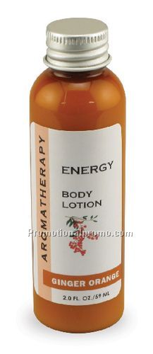 2oz Ginger Orange Energy Aromatherapy Lotion