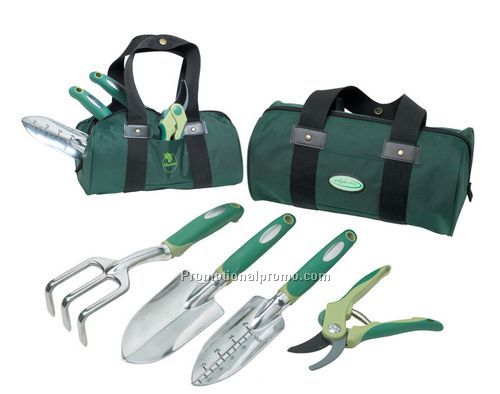 4 PC Garden Tool Set