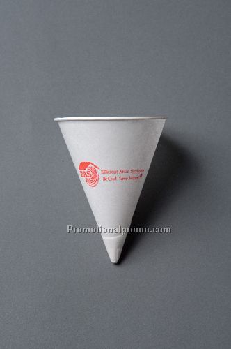 4 oz Paper Water Cone