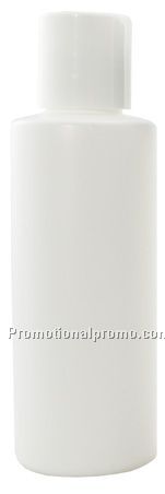 4oz White Cylinder Dispensing Bottle