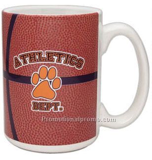 Atlas W/Full Color Sublimation - 15 oz.Basketball