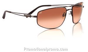 Augusto - Satin Bronze/Espresso Tannery Frame Drivers Gradient Lens