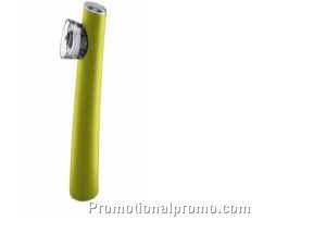 Automatic Gravity Operated Salt or Pepper Grinder, Round, Green