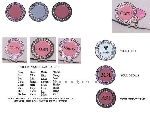 Ball marker with clips - BLANK