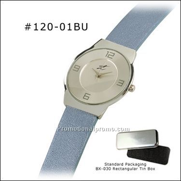 Bella - Blue metallic strap