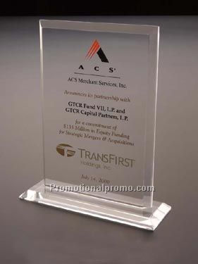 Beveled Rectangle w/ Beveled Base