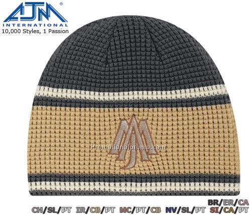 Board Toque, Acrylic, Waffle knit