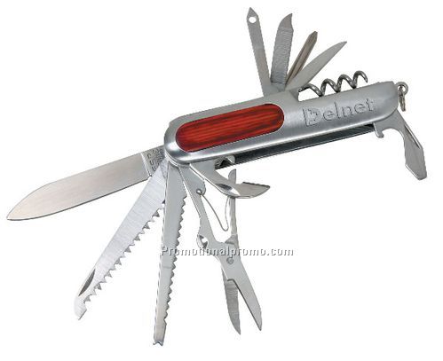 Brushed Stainless Steel Multi-tool