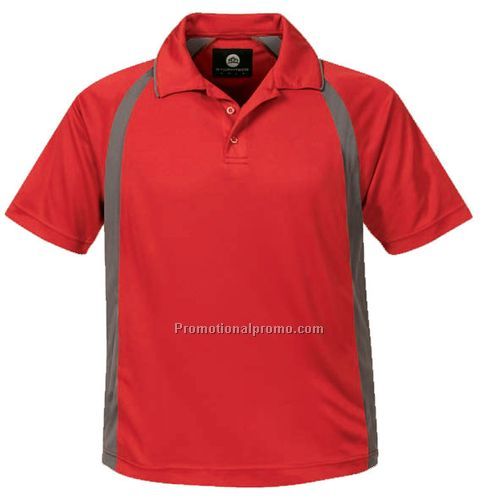 Button Placket S/S Polo